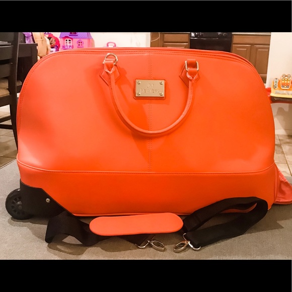 joy mangano duffle bag